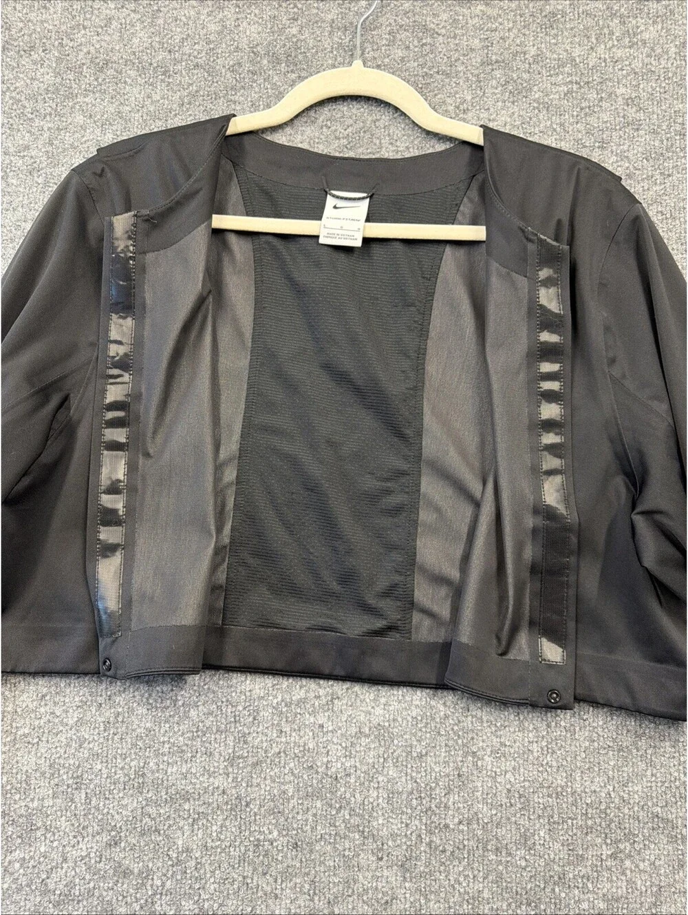 Nike Cropped Water Resistant Runners Jacket Storm Fit ADV LG